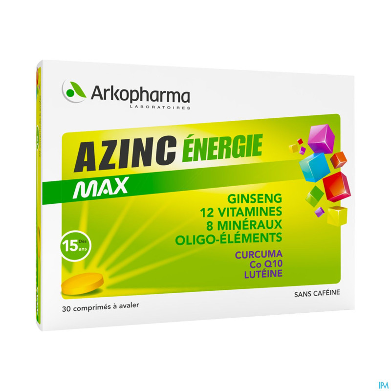 Azinc energie max    comp  30 cfr 3299021