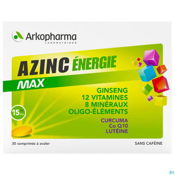 Azinc energie max    comp  30 cfr 3299021