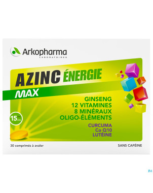 Azinc energie max    comp  30 cfr 3299021