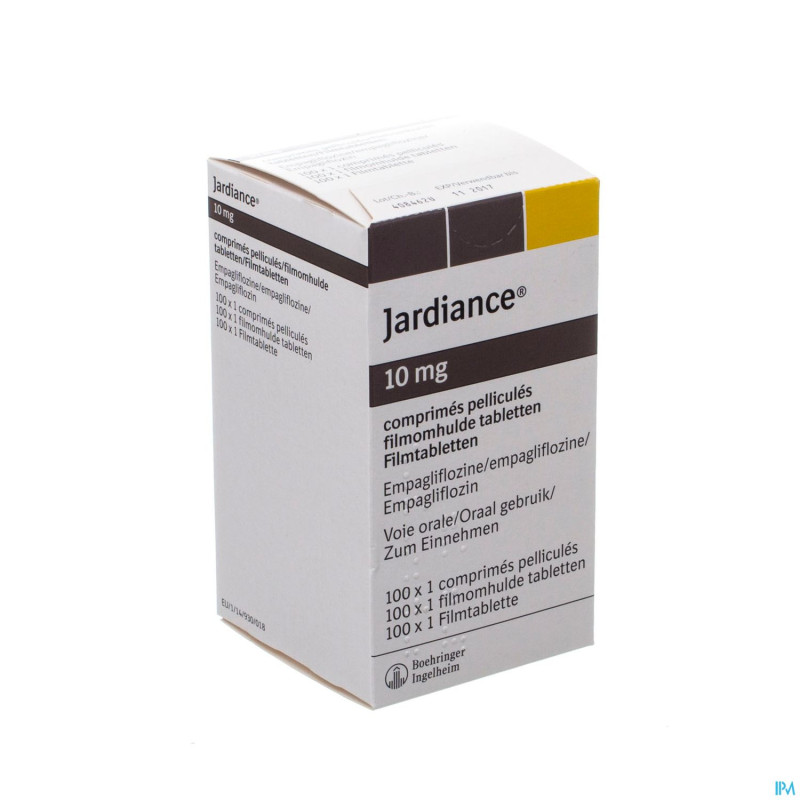 Jardiance 10 mg comp pell 100