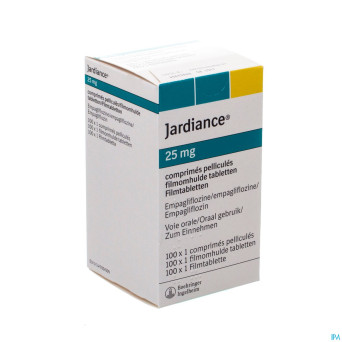 Jardiance 25 mg comp pell 100