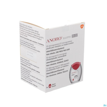 Anoro ellipta 55/22mcg pulv inhal multidose 90