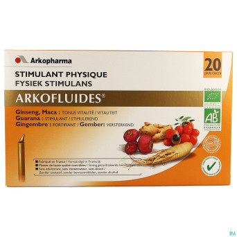 Arkofluide stimulant physique+intelect.unicados 20