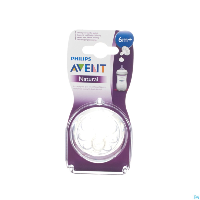 Philips avent natural tetine nourriture epaisse  2