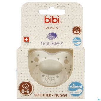 Bibi noukie's sucette dental stars ng    0- 6m