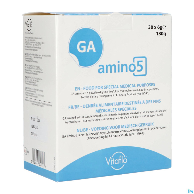Ga amino 5 pdr    sachet 30x6g