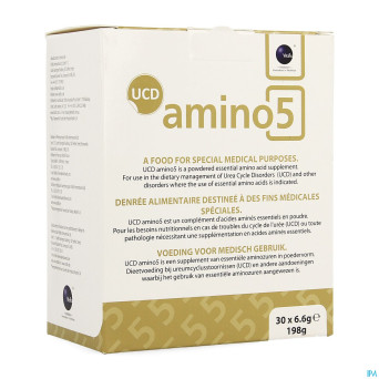 Ucd amino 5 pdr    sachet 30x6,6g