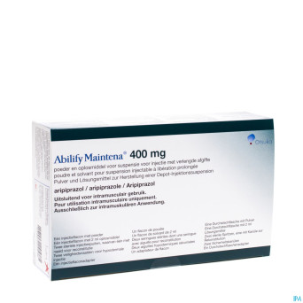 Abilify maintena 1 fl 400 mg+ 1 fl 2 ml