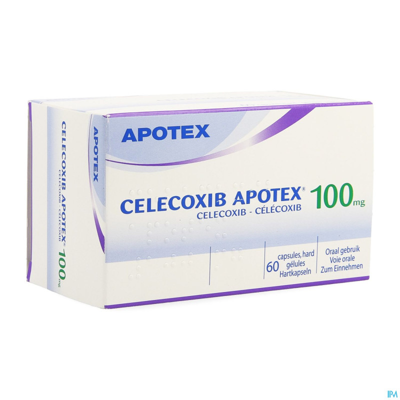 Celecoxib apotex 100mg caps dur  60