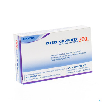 Celecoxib apotex 200mg caps hard dur  10