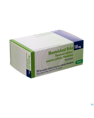 Montelukast krka 10 mg comp pell 98 x 10 mg