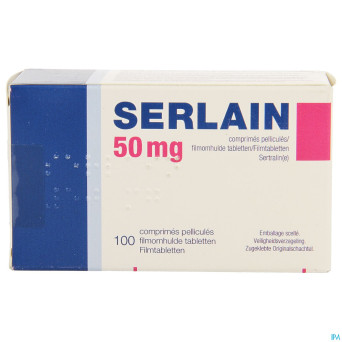 Serlain  50mg pi pharma comp pell 100 x  50mg pip