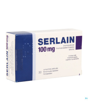 Serlain 100mg pi pharma comp pell  30 x 100mg pip