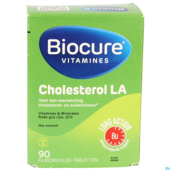 Biocure cholestrol la  comp pell. 90 cfr 3370269