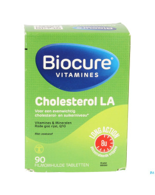 Biocure cholestrol la  comp pell. 90 cfr 3370269