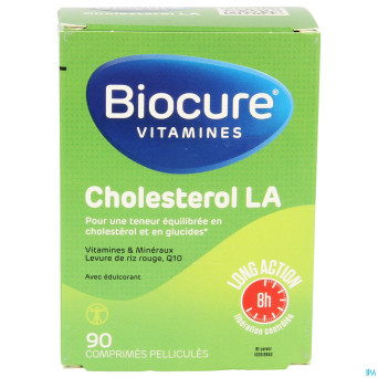 Biocure cholestrol la  comp pell. 90 cfr 3370269
