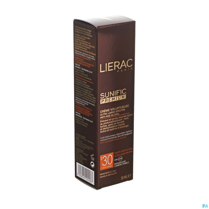 Lierac sunific premium cr volupt.ip30 visage  50ml