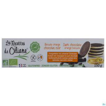 Celiane biscuit choco n. or. bio 150g 4652 revogan