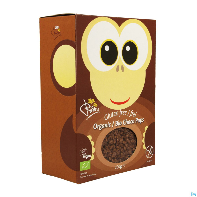Rosies choco pops bio    200g 6896