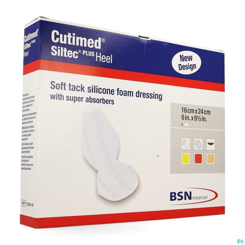 Cutimed siltec plus heel  5 7328805