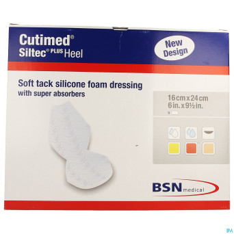 Cutimed siltec plus heel  5 7328805