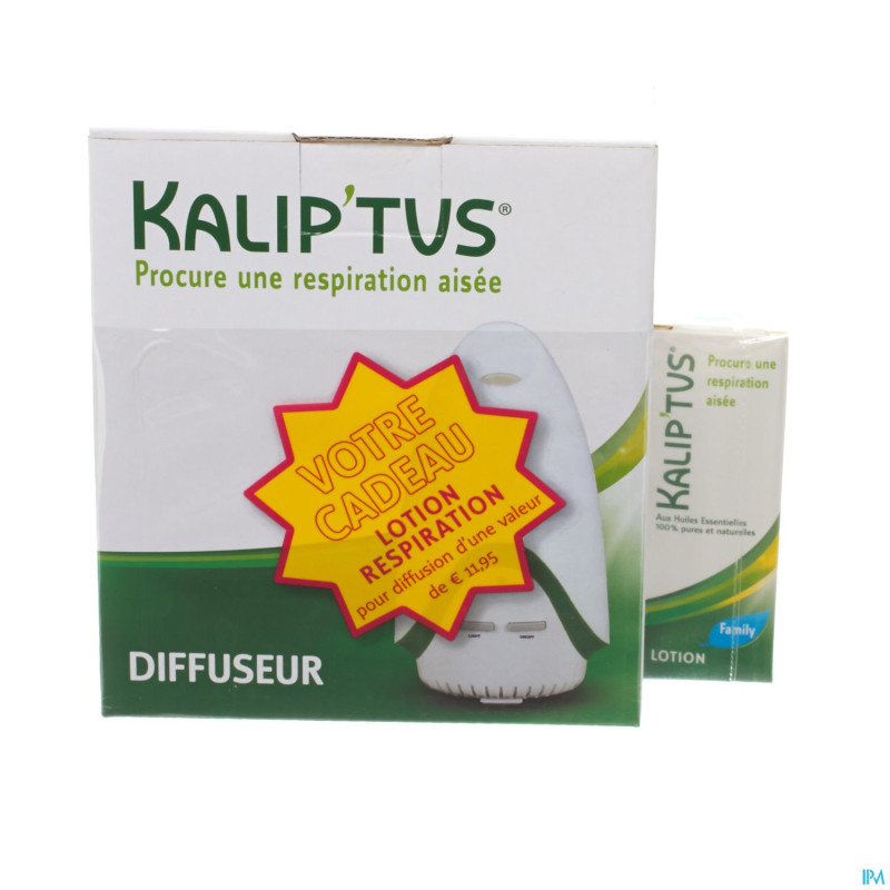 Kalip'tus diffuseur + lotion 30 ml gratuit