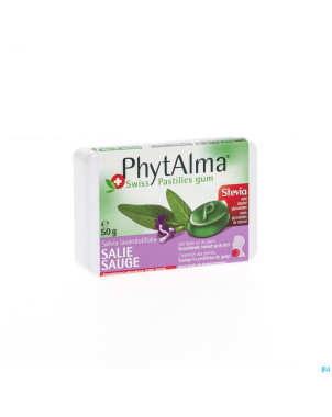 Phytalma pastilles gum sauge + stevia 50g