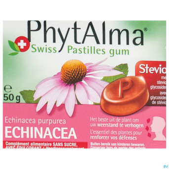 Phytalma pastilles gum extr.echinace + stevia 50g