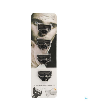 Vitry recharges rasoir 5 lames 4