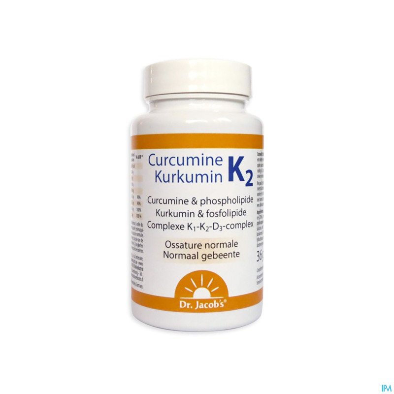 Curcumine k2    caps  60x600mg