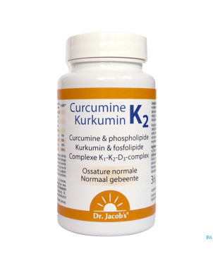 Curcumine k2    caps  60x600mg