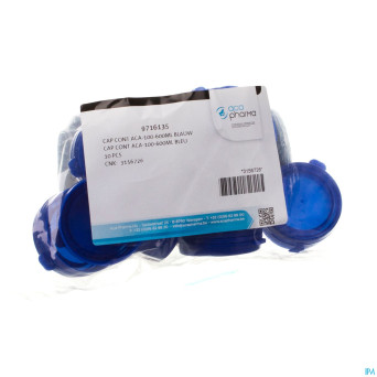 Capsule container bleu    100-600ml 10 aca