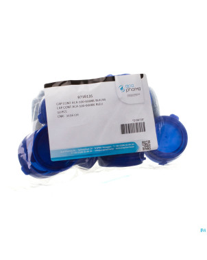 Capsule container bleu    100-600ml 10 aca