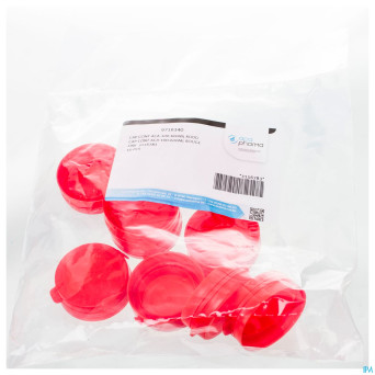 Capsule container rouge    100-600ml 10 aca