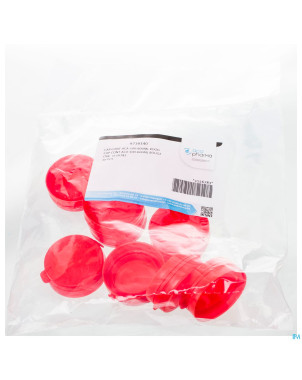 Capsule container rouge    100-600ml 10 aca