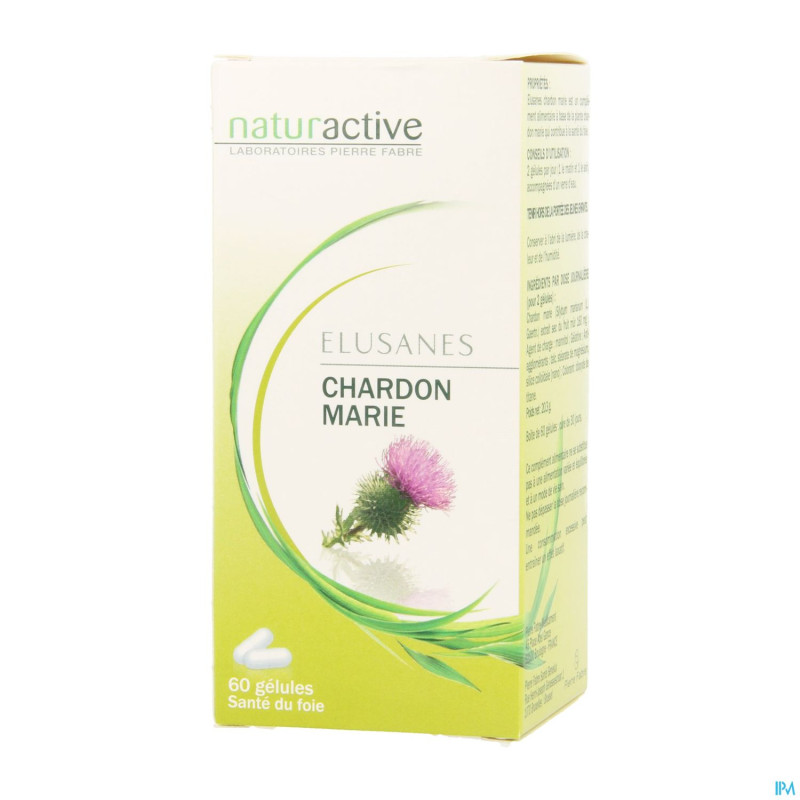 Elusanes chardon marie    pot gel 60