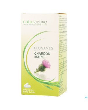 Elusanes chardon marie    pot gel 60