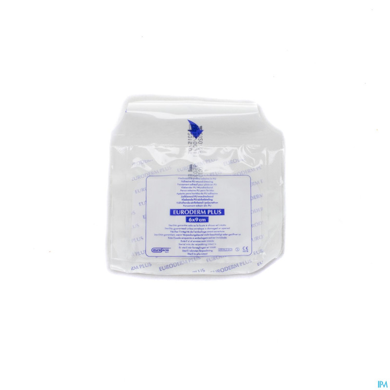 Euroderm plus  6x 9cm 1 pansement steril wtp