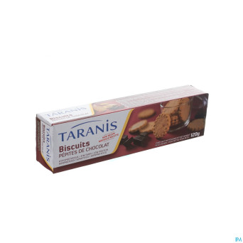 Taranis biscuits pepites choco   120g 4680 revogan