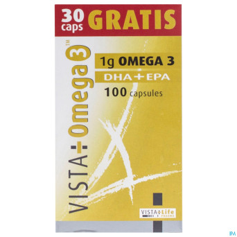 Vista omega 3    caps  70+30 gratuit promo