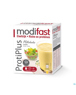 Modifast protiplus milkshake vanille    sach 6x30g