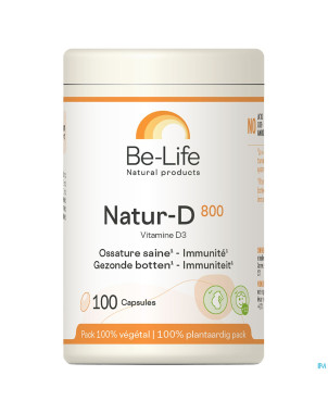 Natur d 800 be-life    caps 100