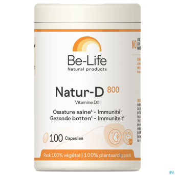 Natur d 800 be-life    caps 100
