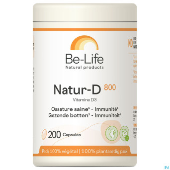 Natur d 800 be-life    caps 200