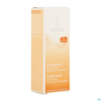 Weleda coldcream creme visage nf tube 30ml