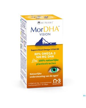Minami mor dha vision    pot softgels  60