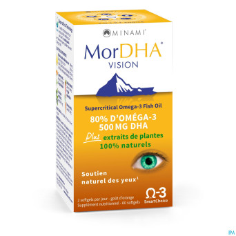 Minami mor dha vision    pot softgels  60