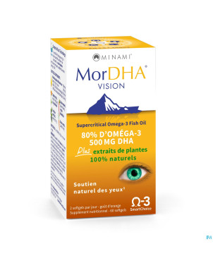 Minami mor dha vision    pot softgels  60