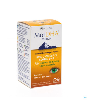 Minami mor dha vision    pot softgels  60