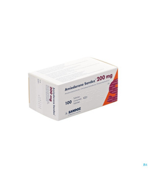Amiodarone sandoz comp sec 100 x 200 mg